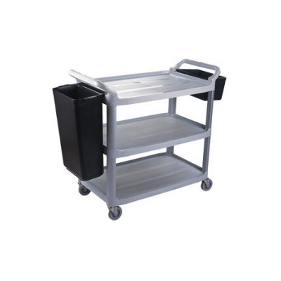 小號多用途三層手推車(帶桶) HS-AF08162A